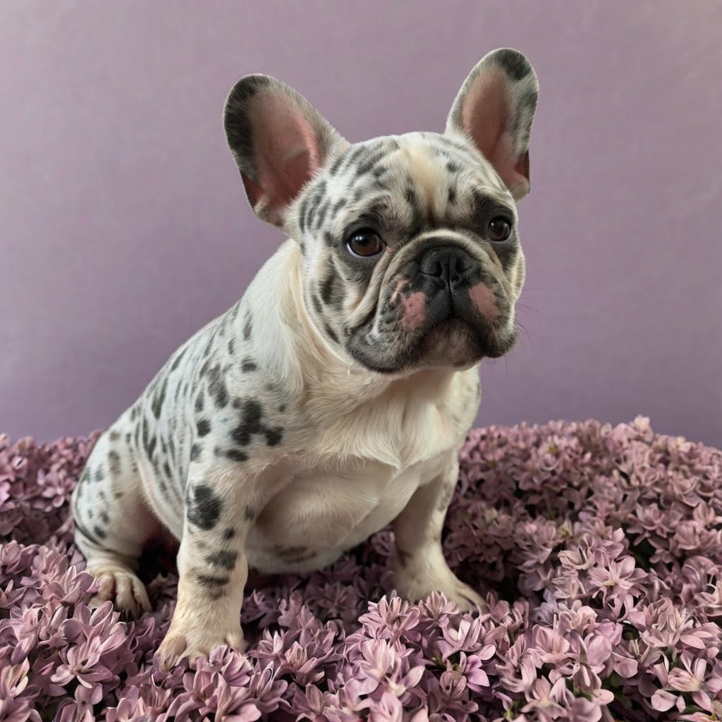 Lilac Merle French Bulldog