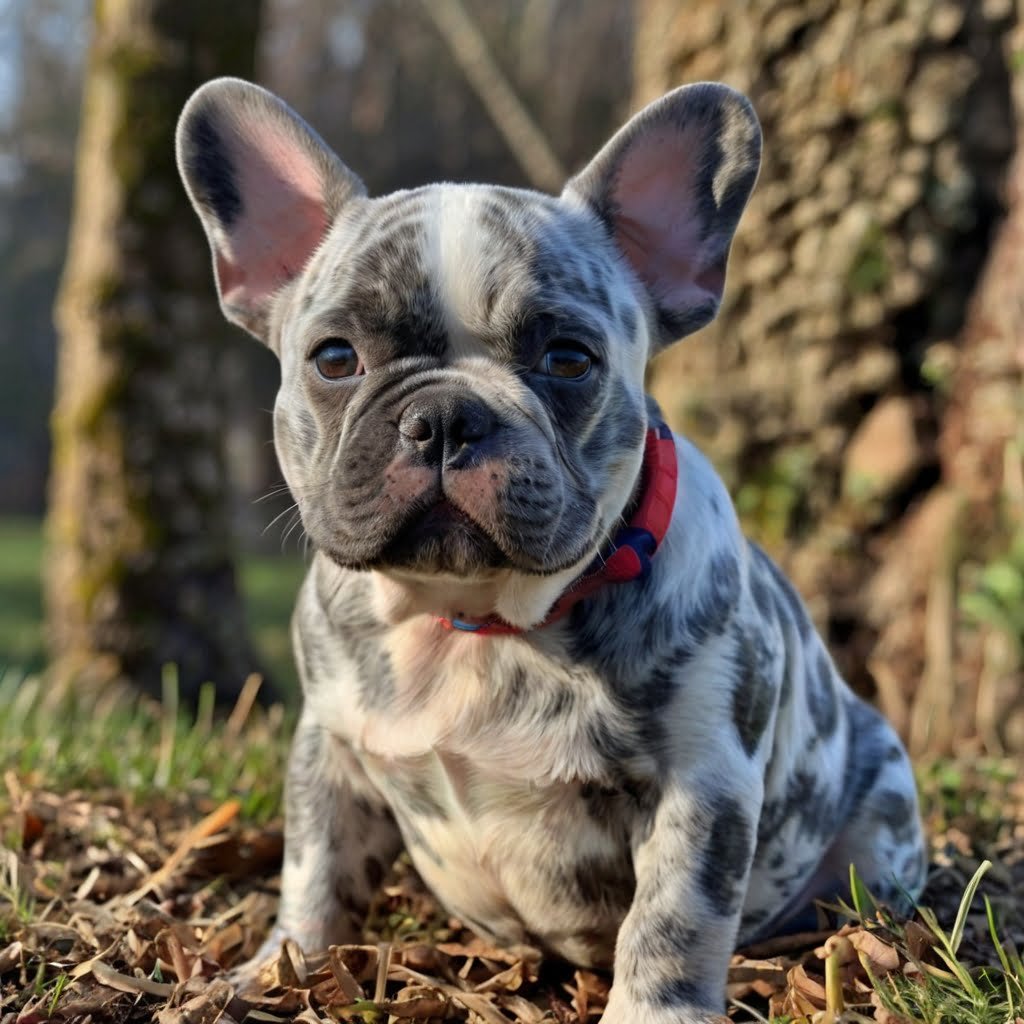 Blue Merle French Bulldog