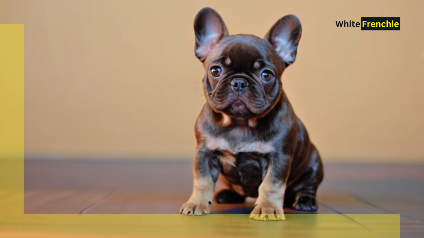 Chocolate and Tan French Bulldog